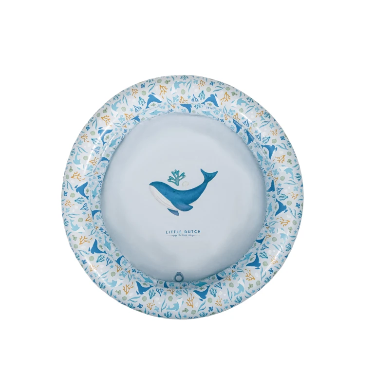 Little Dutch Ocean Dreams Kinderzwembad Blauw 80cm - 1 stuk