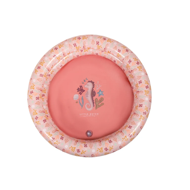 Little Dutch Ocean Dreams Kinderzwembad Roze 80 cm - 1 stuk