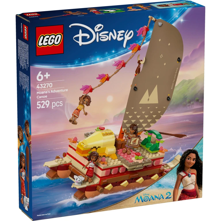 LEGO Disney Princess Vaiana Avonturenkano Bouwset