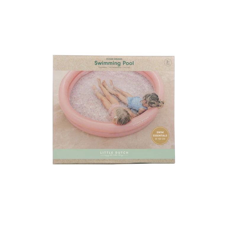 Little Dutch Ocean Dreams Kinderzwembad Roze 150cm - 1 stuk