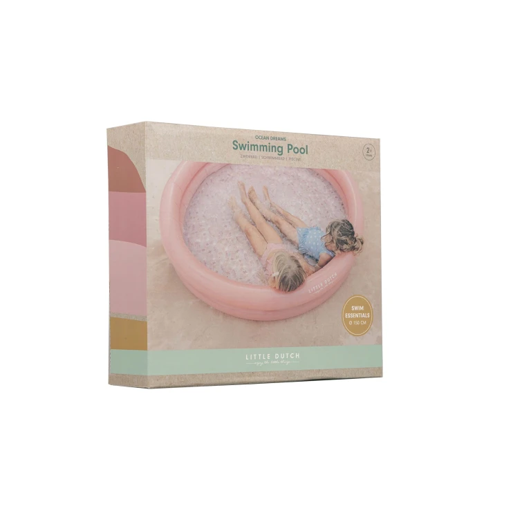 Little Dutch Ocean Dreams Kinderzwembad Roze 150cm - 1 stuk
