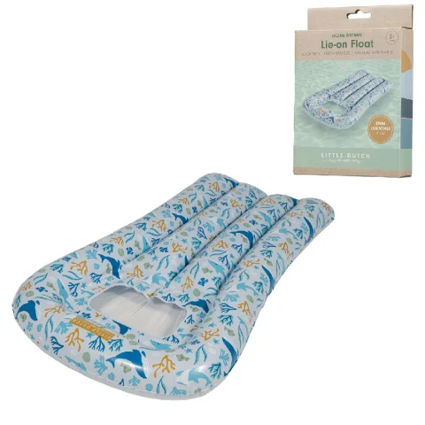 Little Dutch Ocean Dreams Luchtbed Blauw