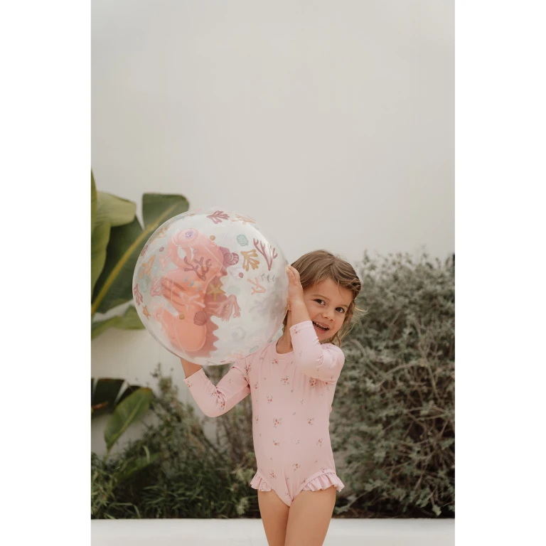 Little Dutch Strandbal Ocean Dreams 3D Figuur Roze 35 cm