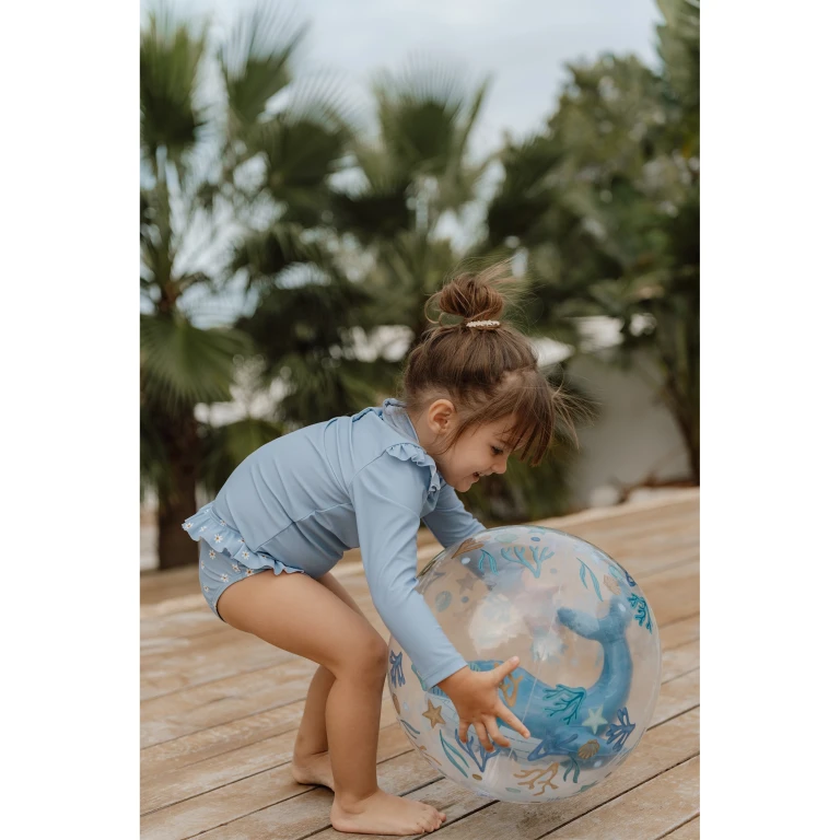 Rubo Toys Strandbal Ocean Dreams 3D Walvis 35 cm - 1 stuk