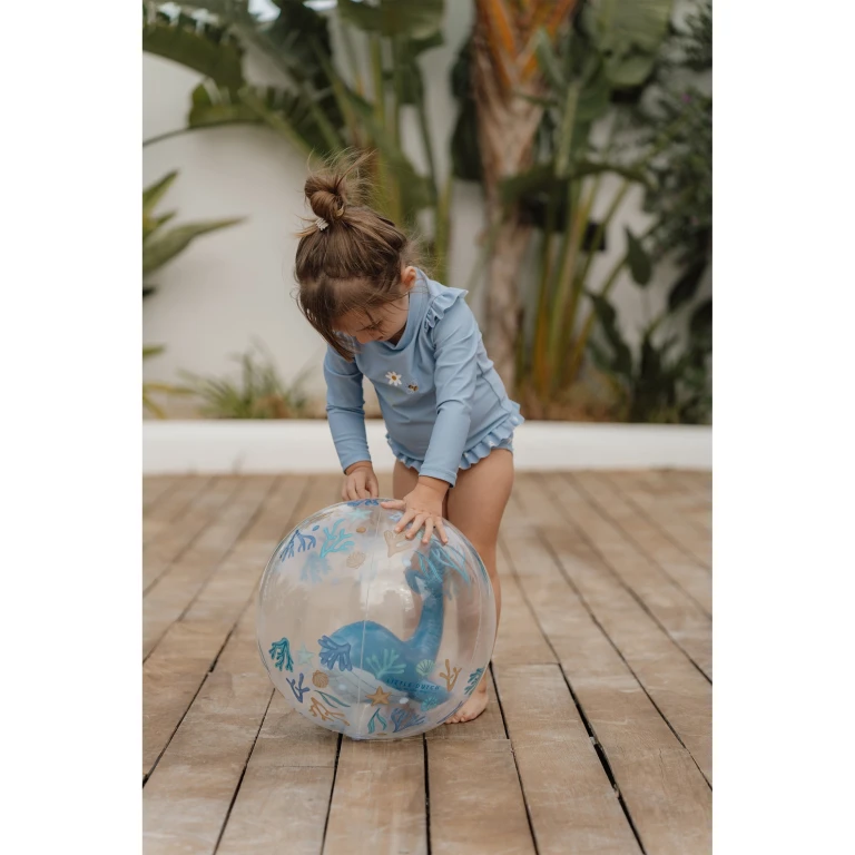 Rubo Toys Strandbal Ocean Dreams 3D Walvis 35 cm - 1 stuk