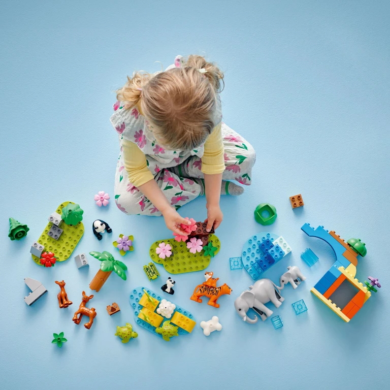 Lego Duplo Town 3in1 Families Wilde Dieren - 1 stuk