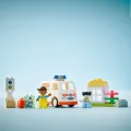 Lego 10447 Duplo Town Ambulance Met Chauffeur
