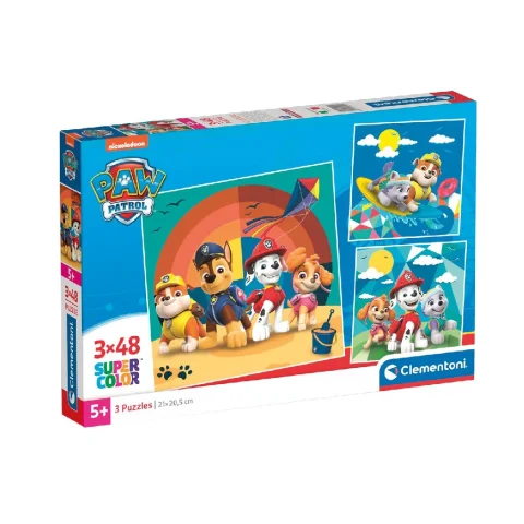 Clementoni Paw Patrol Puzzel 3x48st.