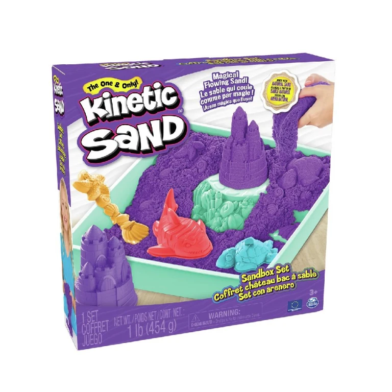 Kinetic Sand Zandbakset Paars 454g