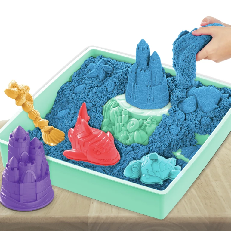 Kinetic Sand Zandbakset Blauw 454g
