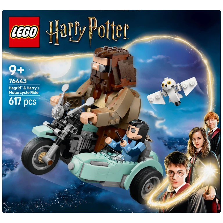 LEGO Harry Potter Hagrid en Harry Rit Motor - 1 stuk