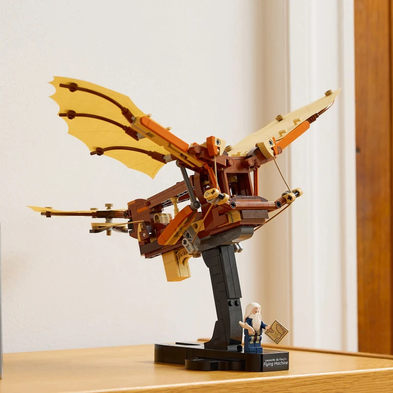 LEGO Icons Bouwset Vliegmachine Leonardo da Vinci