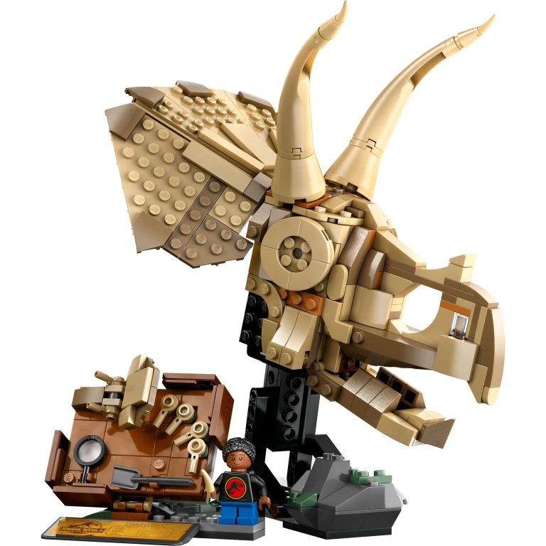 LEGO Jurassic World Dinosaurusfossielen Triceratops bouwset - 1 stuk