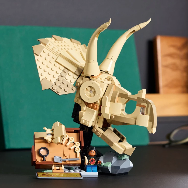 LEGO Jurassic World Dinosaurusfossielen Triceratops bouwset - 1 stuk