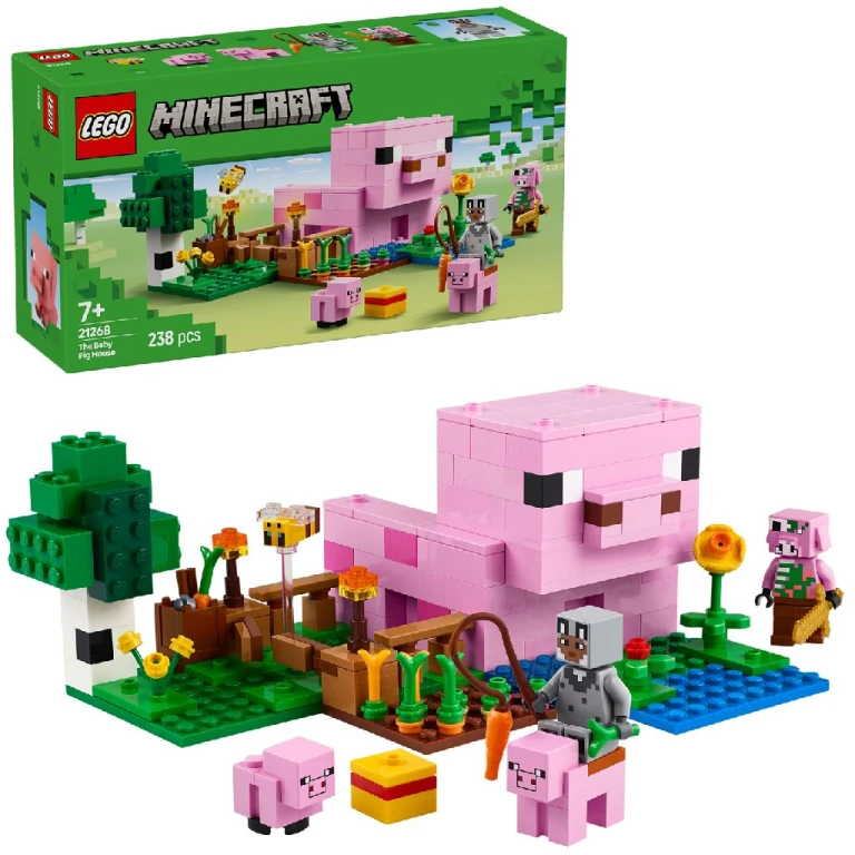 LEGO Minecraft Het Huis Van Het Biggetje Bouwset - 1 stuk