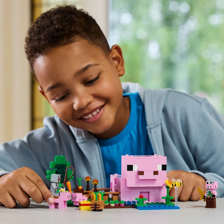 LEGO Minecraft Het Huis Van Het Biggetje Bouwset - 1 stuk
