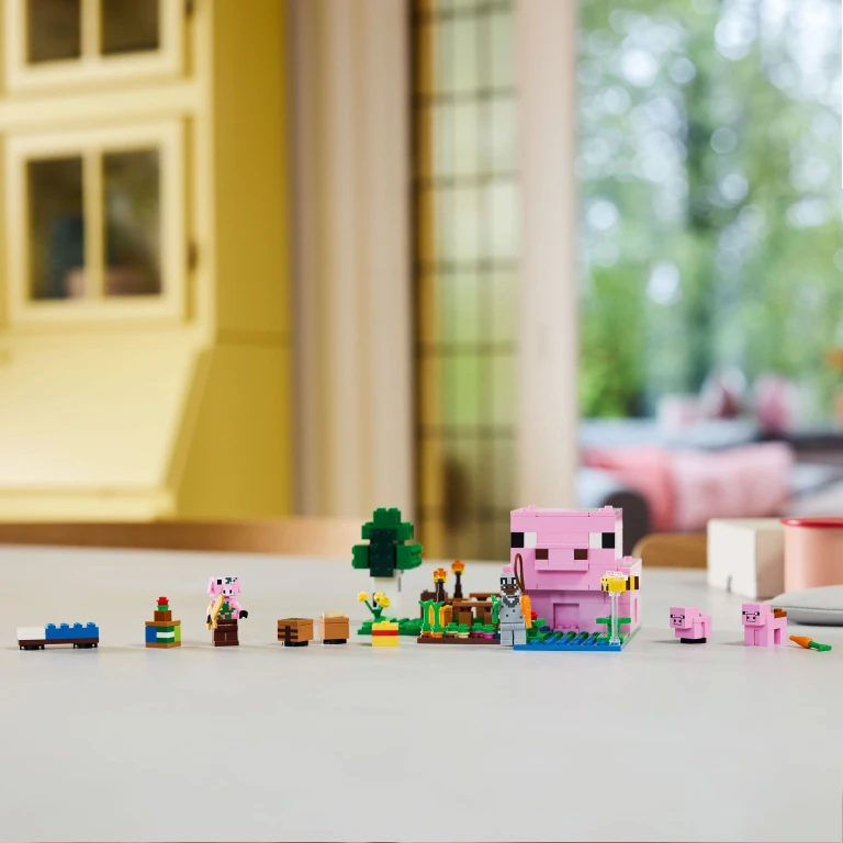 LEGO Minecraft Het Huis Van Het Biggetje Bouwset - 1 stuk