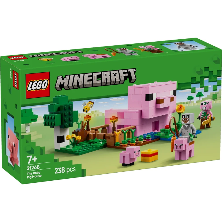 LEGO Minecraft Het Huis Van Het Biggetje Bouwset - 1 stuk