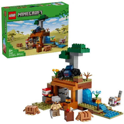 Lego 21269 Minecraft Het Gordeldier Bij De Mijn