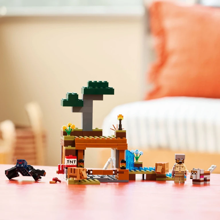 Lego Minecraft Het Gordeldier Bij De Mijn - 1 stuk