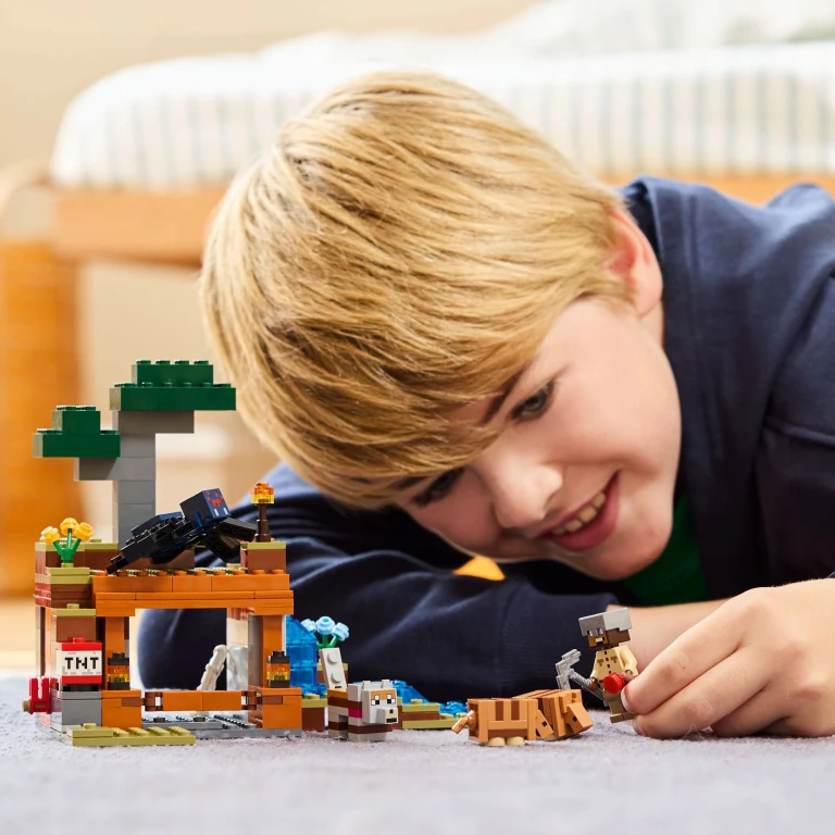 Lego Minecraft Het Gordeldier Bij De Mijn - 1 stuk
