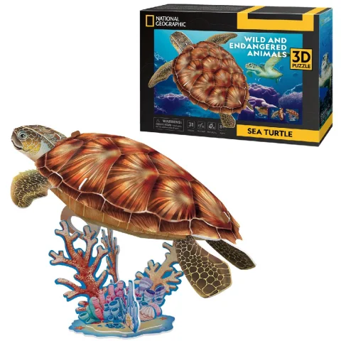 Cubic Fun 3d Puzzel NG Zee Schildpad