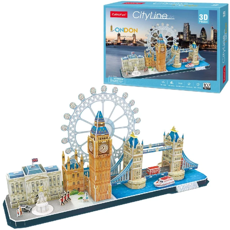 Cubic Fun 3D Puzzel City Line Londen