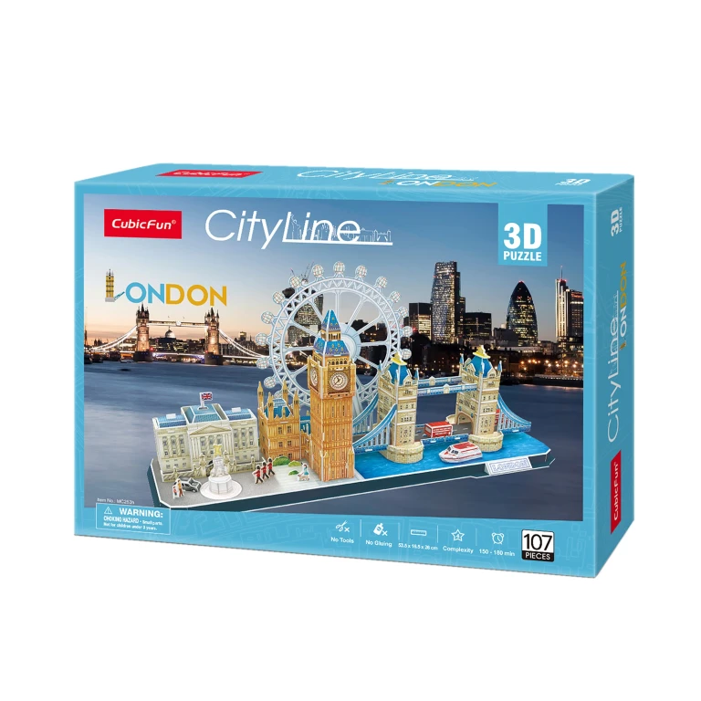 Cubic Fun 3D Puzzel City Line Londen