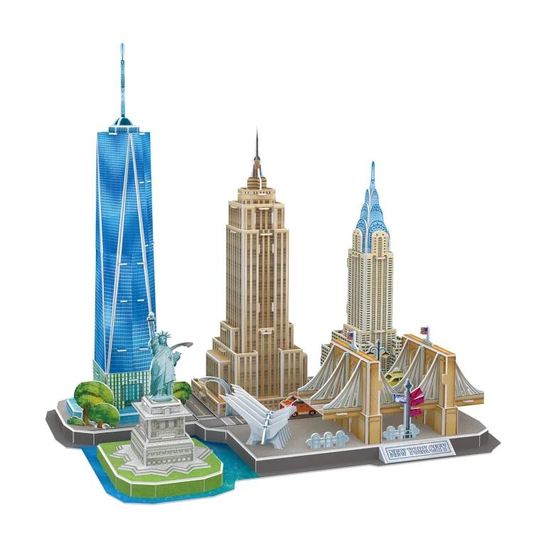 Cubic Fun 3D Puzzel City Line New York City