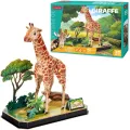 Cubic Fun 3D Puzzel Giraffe - 43 stukjes