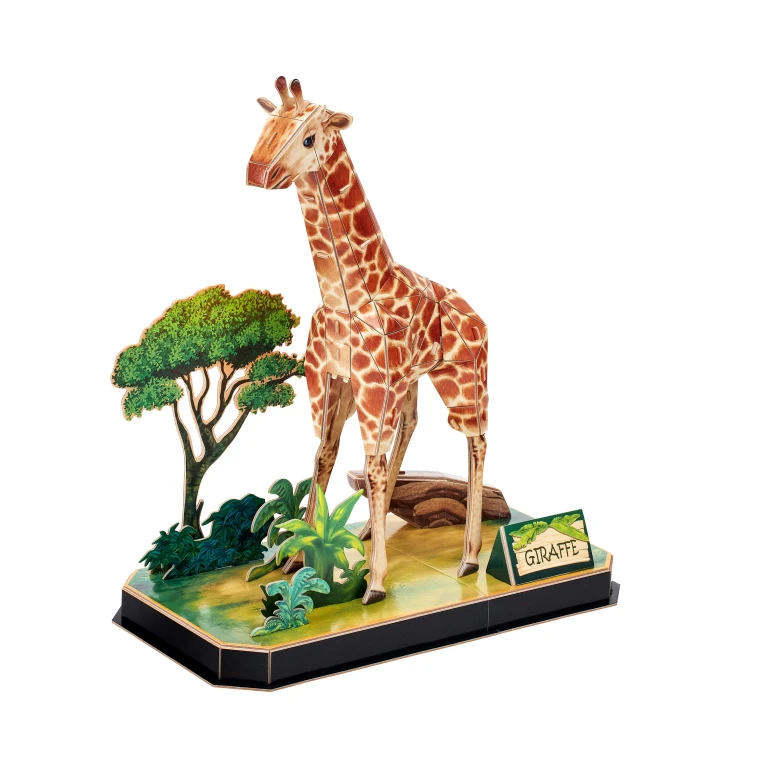 Cubic Fun 3D Puzzel Giraffe - 43 stukjes