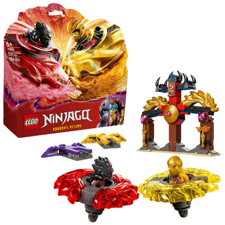 LEGO Ninjago Spinjitzu Drakenstrijdpakket 71826 - 1 stuk