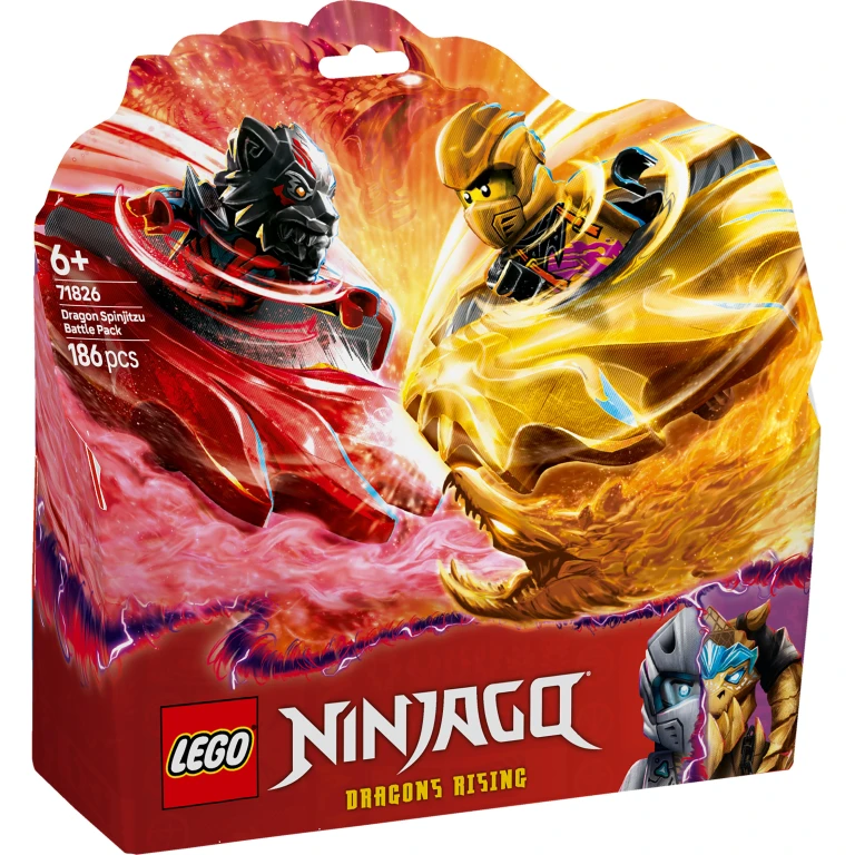 LEGO Ninjago Spinjitzu Drakenstrijdpakket 71826 - 1 stuk
