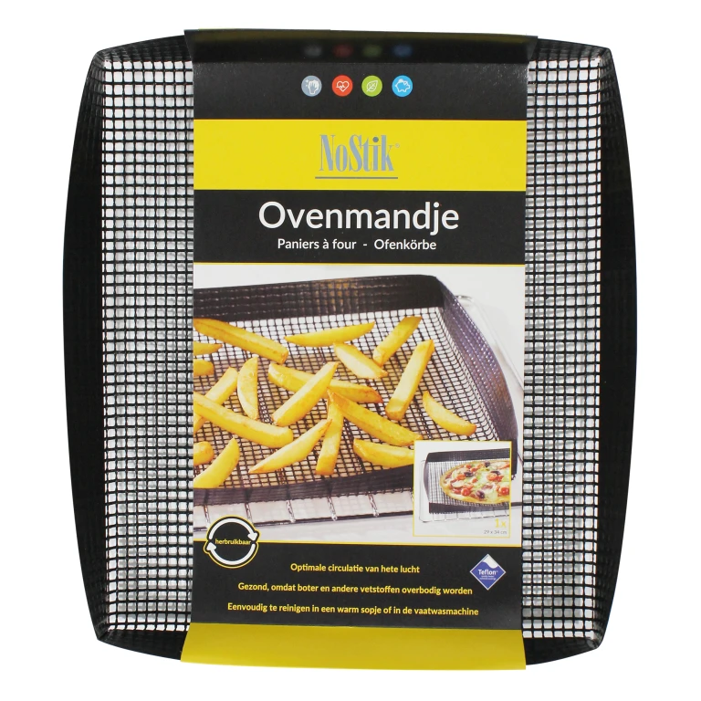 Nostik Ovenmandje Antikleef 34x29x3 cm - 1 stuk