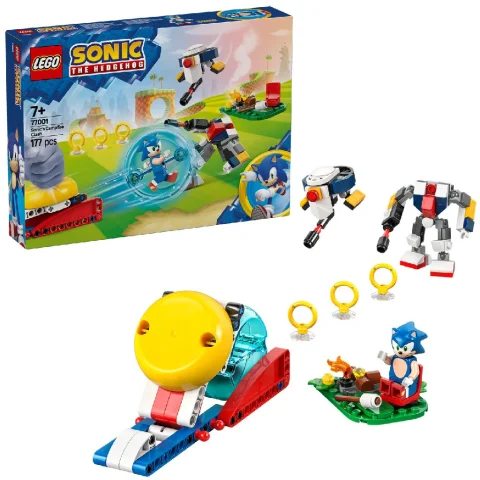 Lego 77001 Sonic Krachtmeting Kampvuur