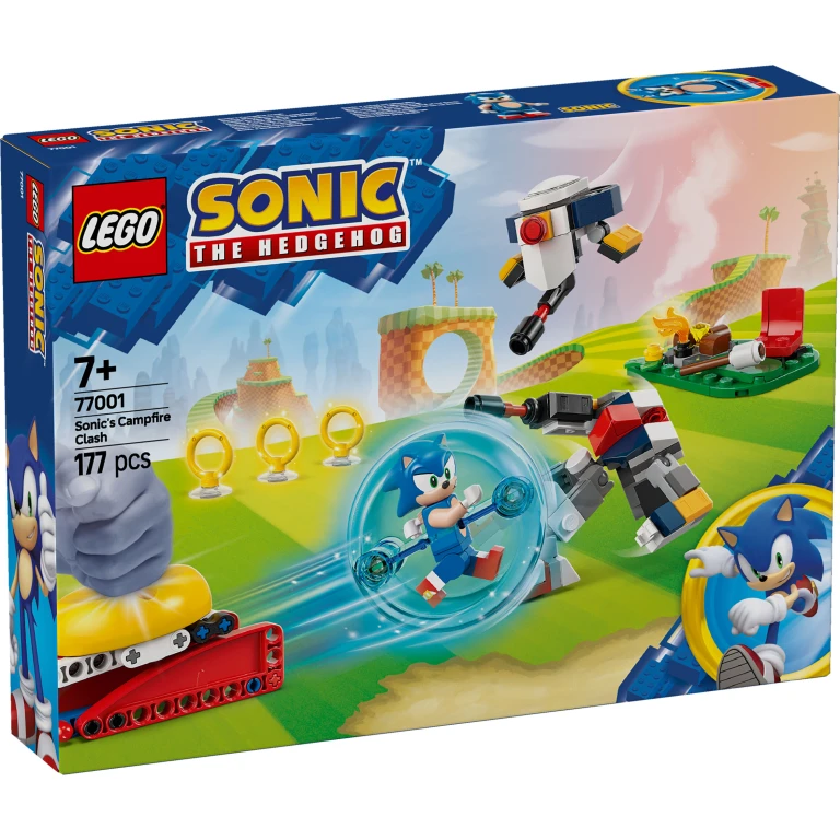 LEGO Sonic the Hedgehog Krachtmeting Kampvuur Bouwset - 1 stuk