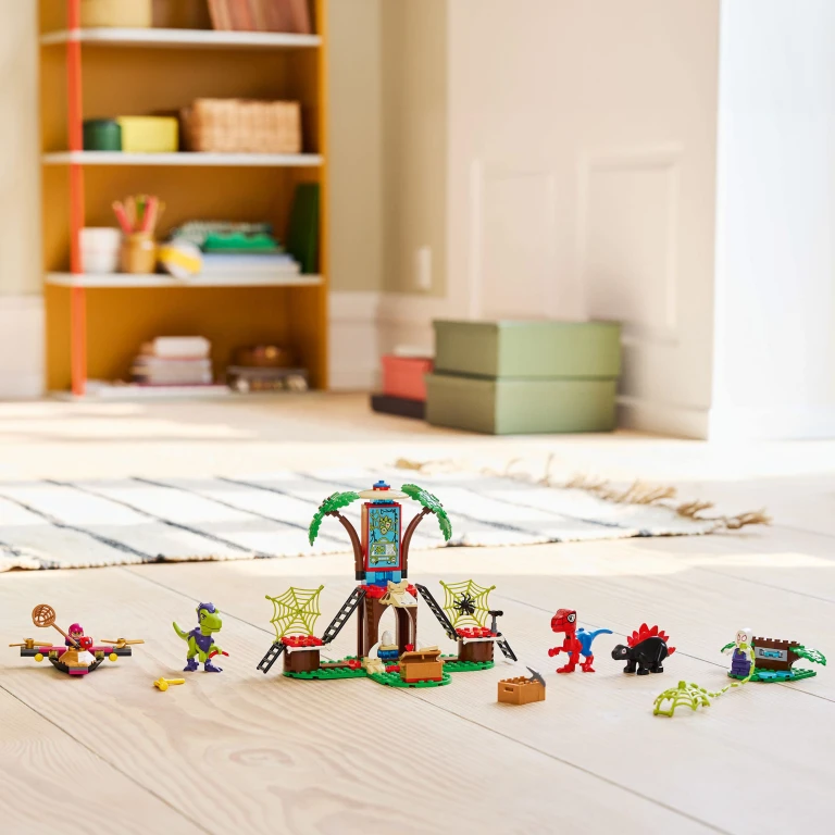 LEGO Marvel Spidey en Gobby's Raptorstrijd Boomhut Bouwset (1 stuk)