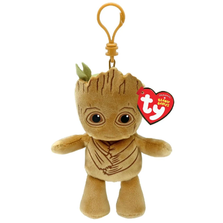 TY Marvel Groot Pluche Hondenspeelgoed met Clip - 1 stuk