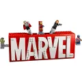 Lego 76313 Super Heroes Marvel Logo En Minifiguren