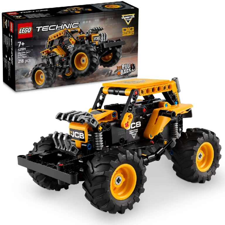 Lego Technic Monster Jam Digatron Pull-Back Monstertruck - 1 stuk