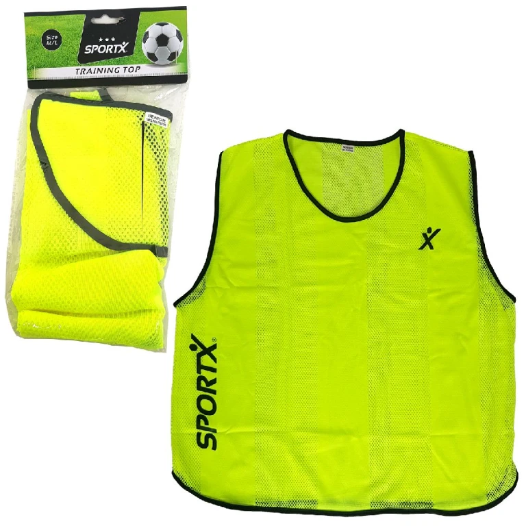 SportX Trainingshesje Geel - Maat L - 1 stuk