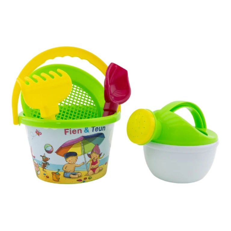 RUBO TOYS Strandset Fien en Teun 9,5cm vanaf 18 maanden