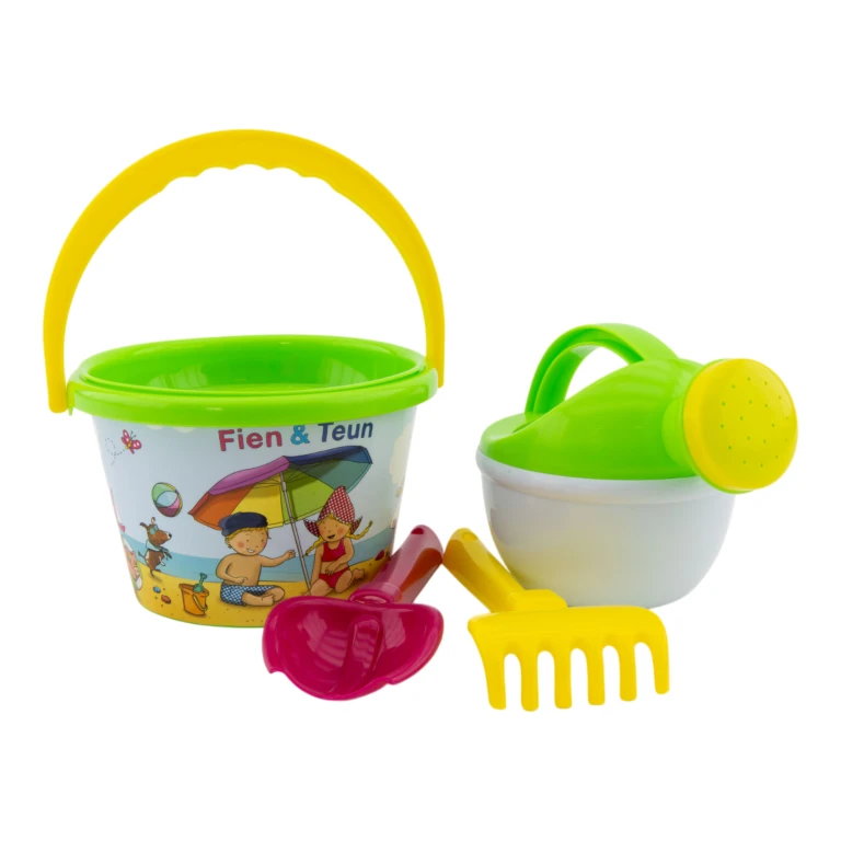 RUBO TOYS Strandset Fien en Teun 9,5cm vanaf 18 maanden