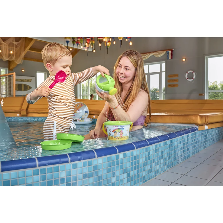 RUBO TOYS Strandset Fien en Teun 9,5cm vanaf 18 maanden