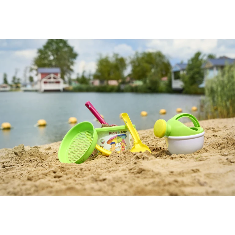 RUBO TOYS Strandset Fien en Teun 9,5cm vanaf 18 maanden