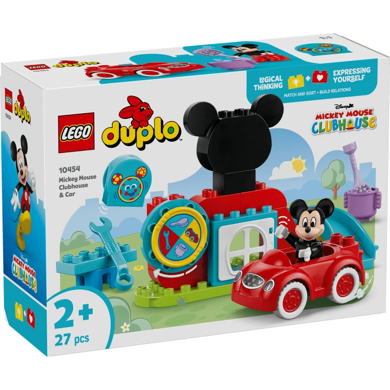 Lego Duplo Disney Mickey Mouse Clubhuis Auto - 1 stuk