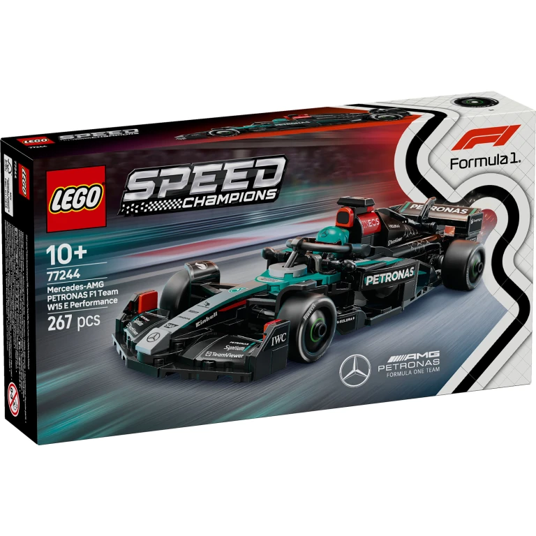Lego Speed Champions F1 Mercedes-AMG PETRONAS Racewagen - 1 stuk