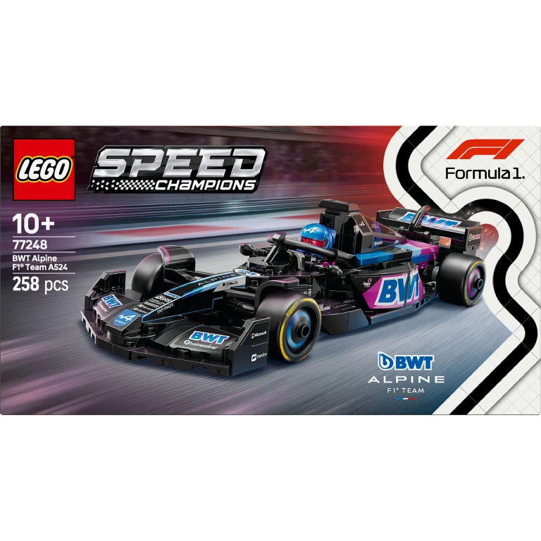 LEGO Speed Champions F1 Alpine BWT Alpine A524 racewagen - 1 stuk