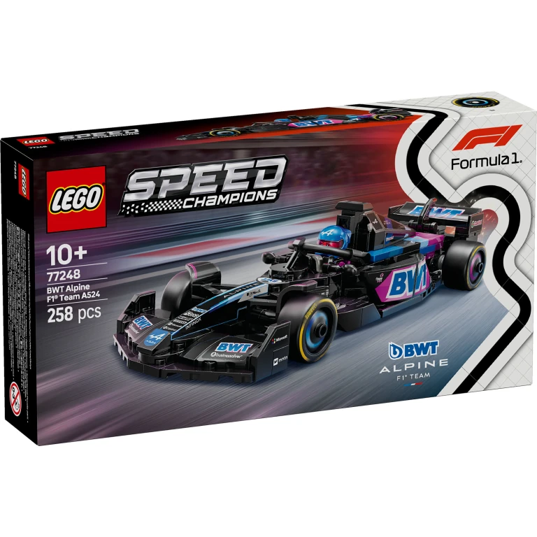 LEGO Speed Champions F1 Alpine BWT Alpine A524 racewagen - 1 stuk