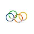 SportX Duik Ringen 4st in meshbag